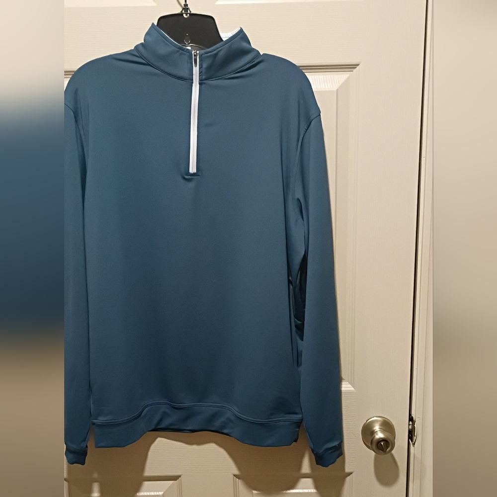LlMen’s Performance Quarter Zip Pullover by Peter Millar LIKE NEW CONDITION